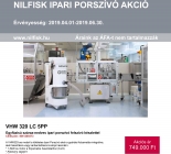 Nilfisk ipari &quot;fehér&quot;porszívó akció 2019.04.01.-06.30.-ig!
