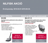 Nilfisk akció 2019.04.01.-06.30.-ig 
