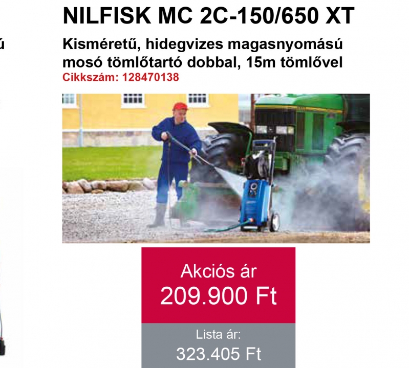 Nilfisk akció 2021.01.04.-től visszavonásig