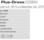 Kübler Eco Plus-Dress búzavirágkék dzseki