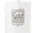 Cosmetics Gold Bath & Shower gel - 30 ml doypack zacskó vegán-barát 200 db/karton