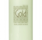 Cosmetics Gold Face, Body & Hair - dispenser flakon 380ml vegán-barát 18db/karton