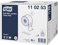 Tork Soft Mini Jumbo 2 rétegű puha tekercses toalettpapír, fehér, (T2) 12 tekercs/karton