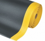 Notrax 406 Crossrib Sof-Tred álláskönnyítő, fekete/sárga, 91x150cm