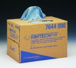 Kimberly Clark, Kimtech Prep törlőkendő, BRAG Box, kék, 30 x 42 cm, 160 lap/doboz